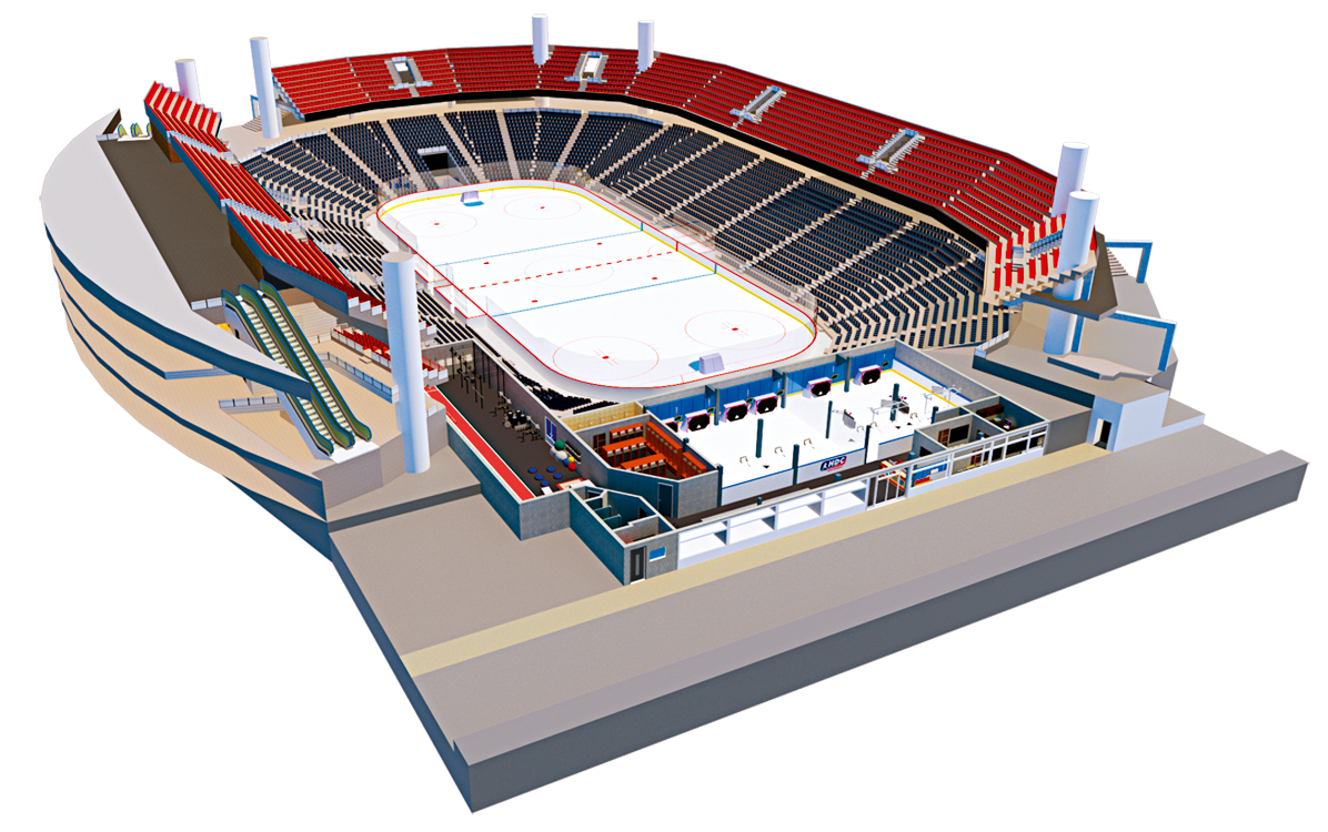 Новый хоккейный стадион